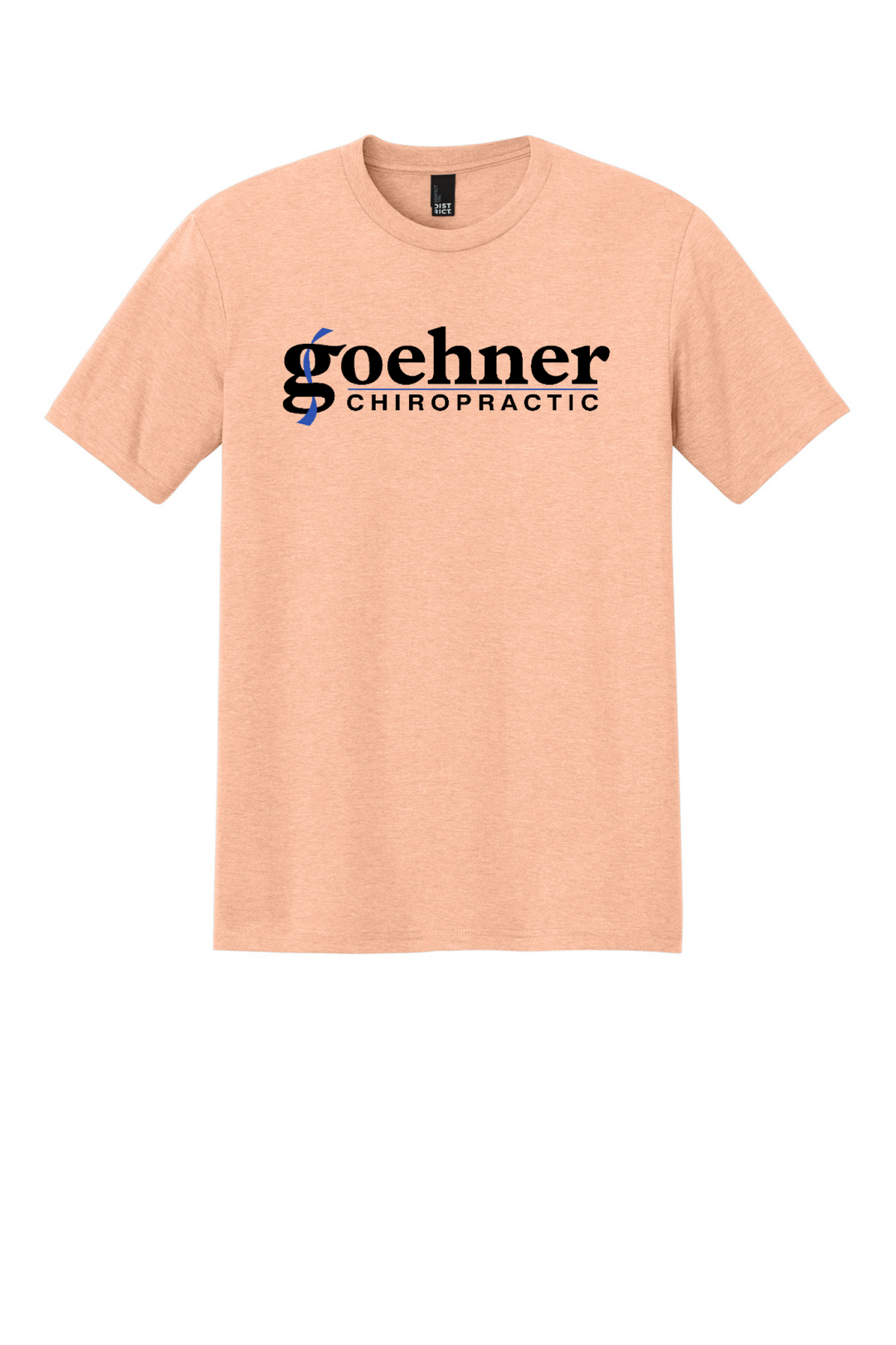 Front Design - Heathered Dusty Peach
