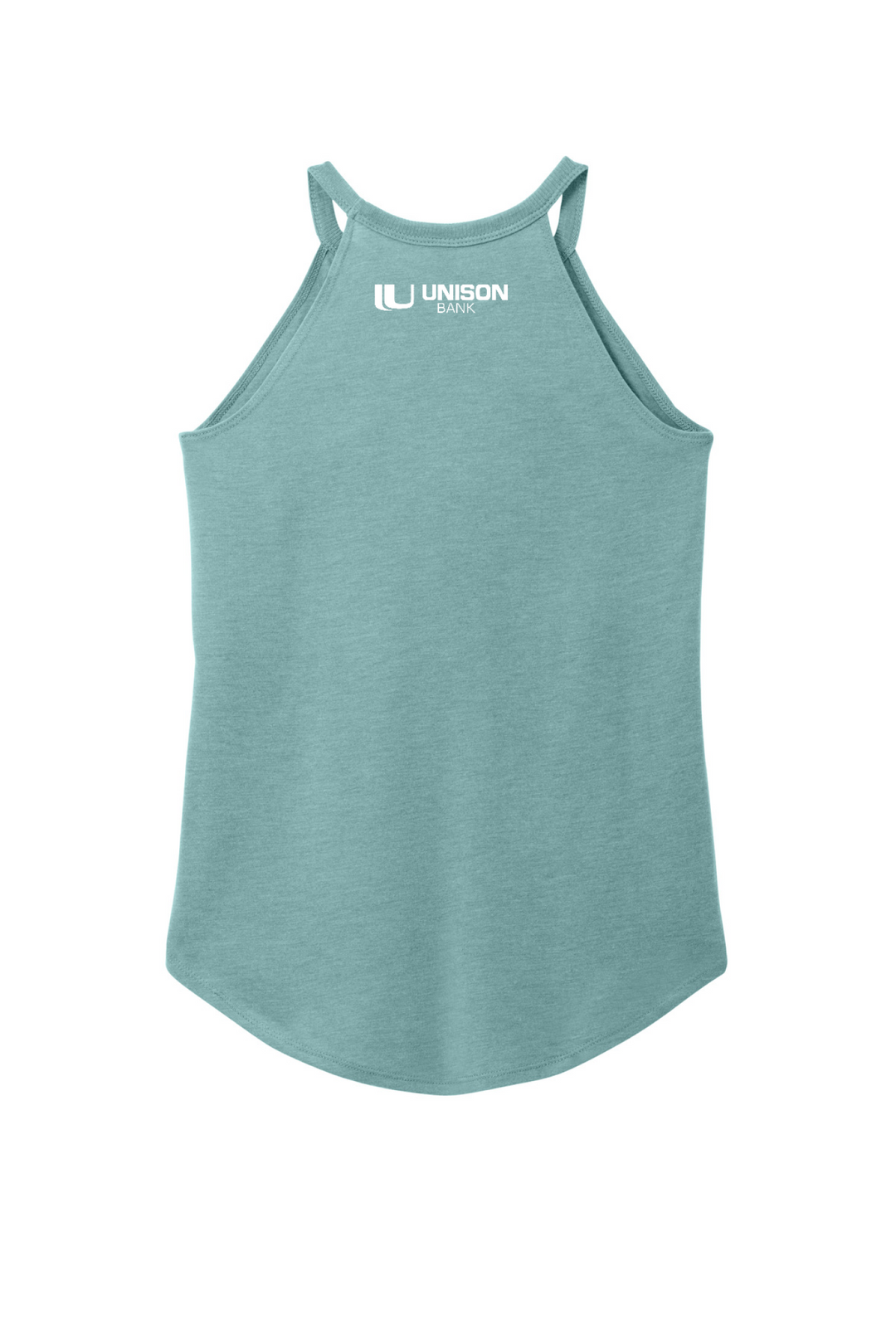Back Design - Heathered Eucalyptus Blue