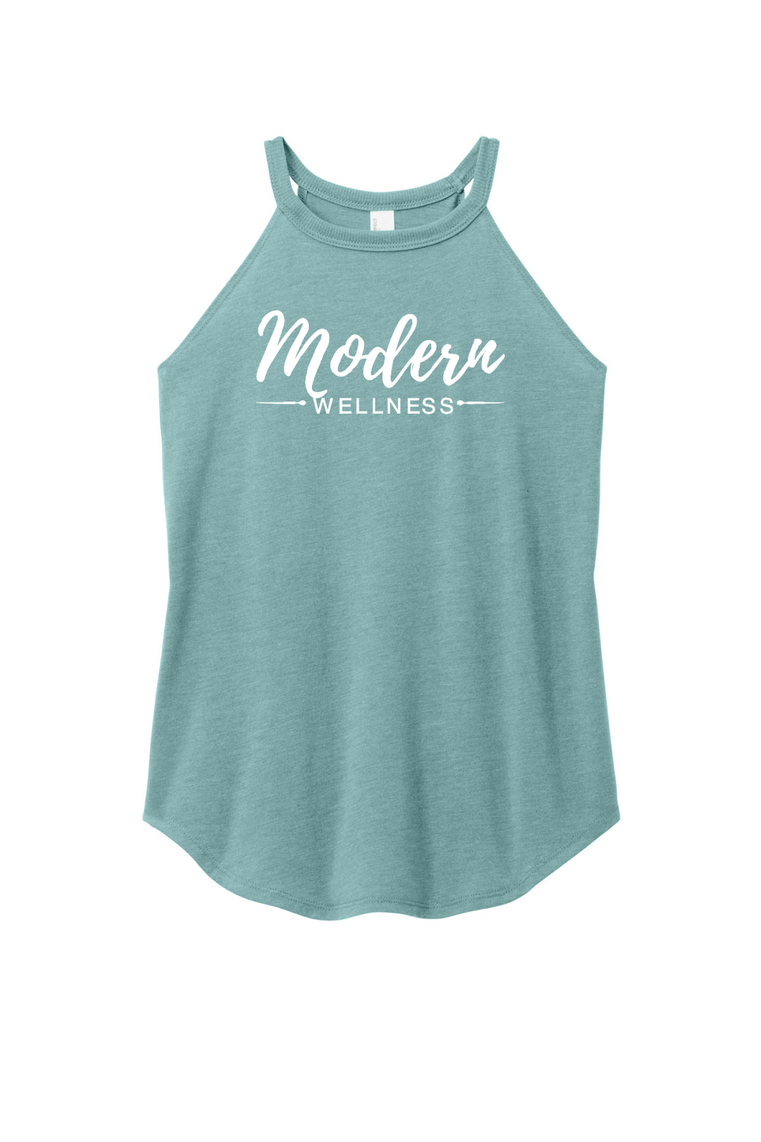 Front Design - Heathered Eucalyptus Blue