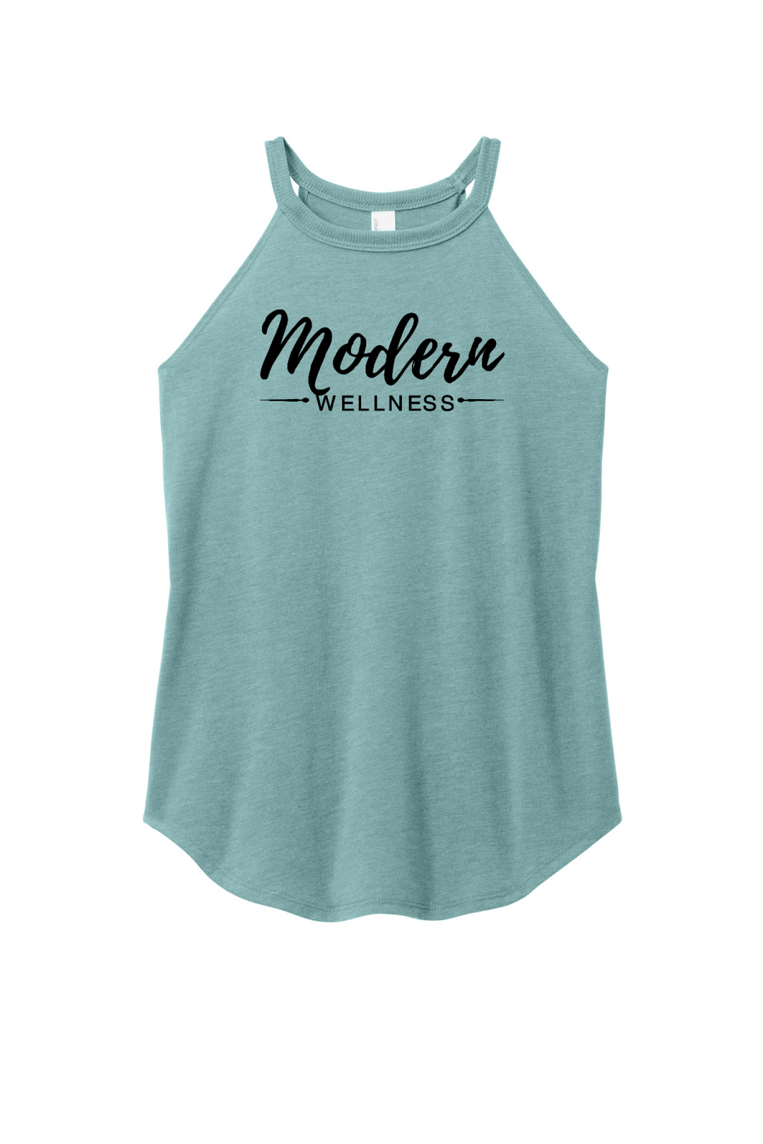 Front Design - Heathered Eucalyptus Blue