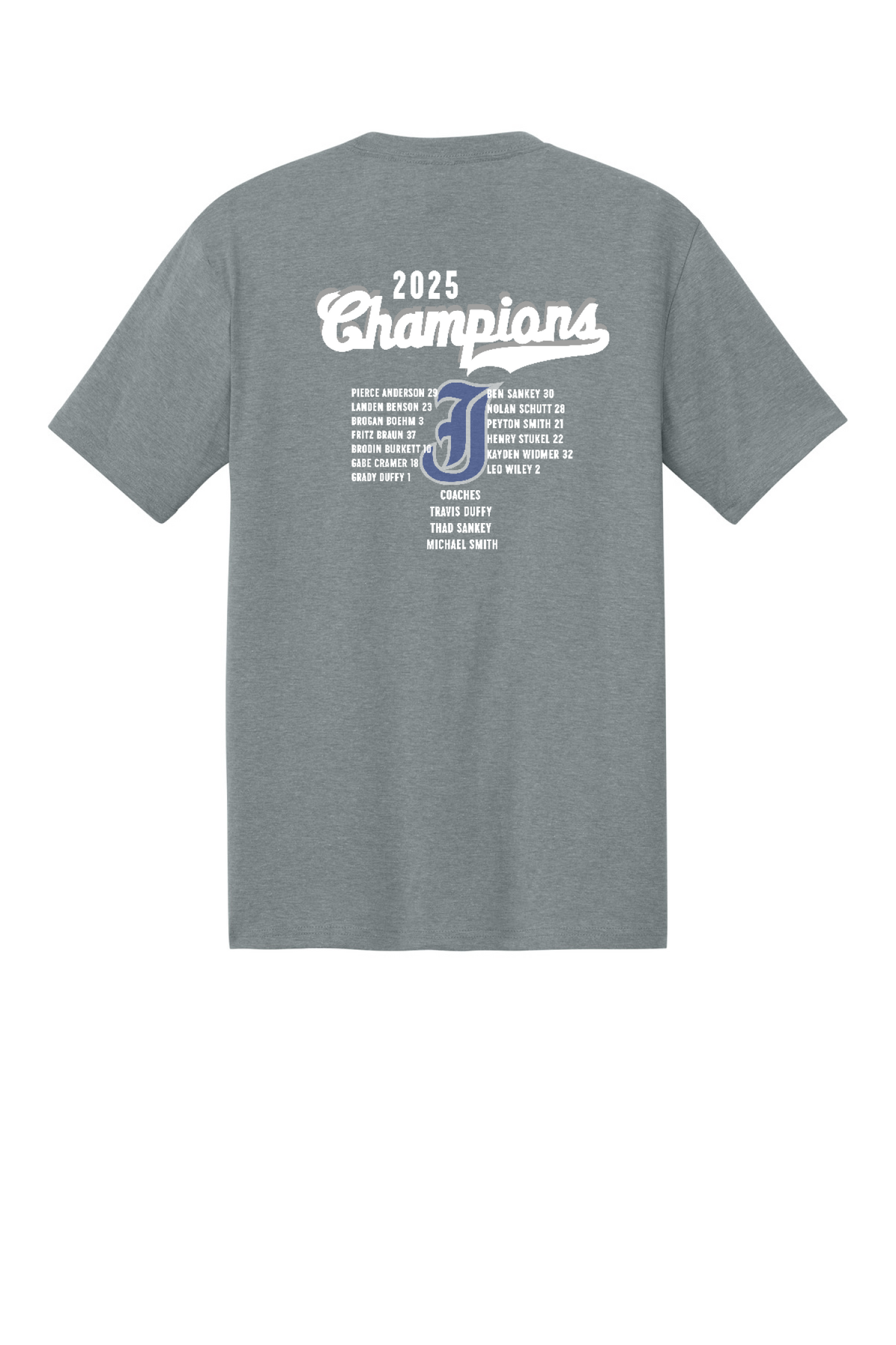 Back Design - Heathered Grey
