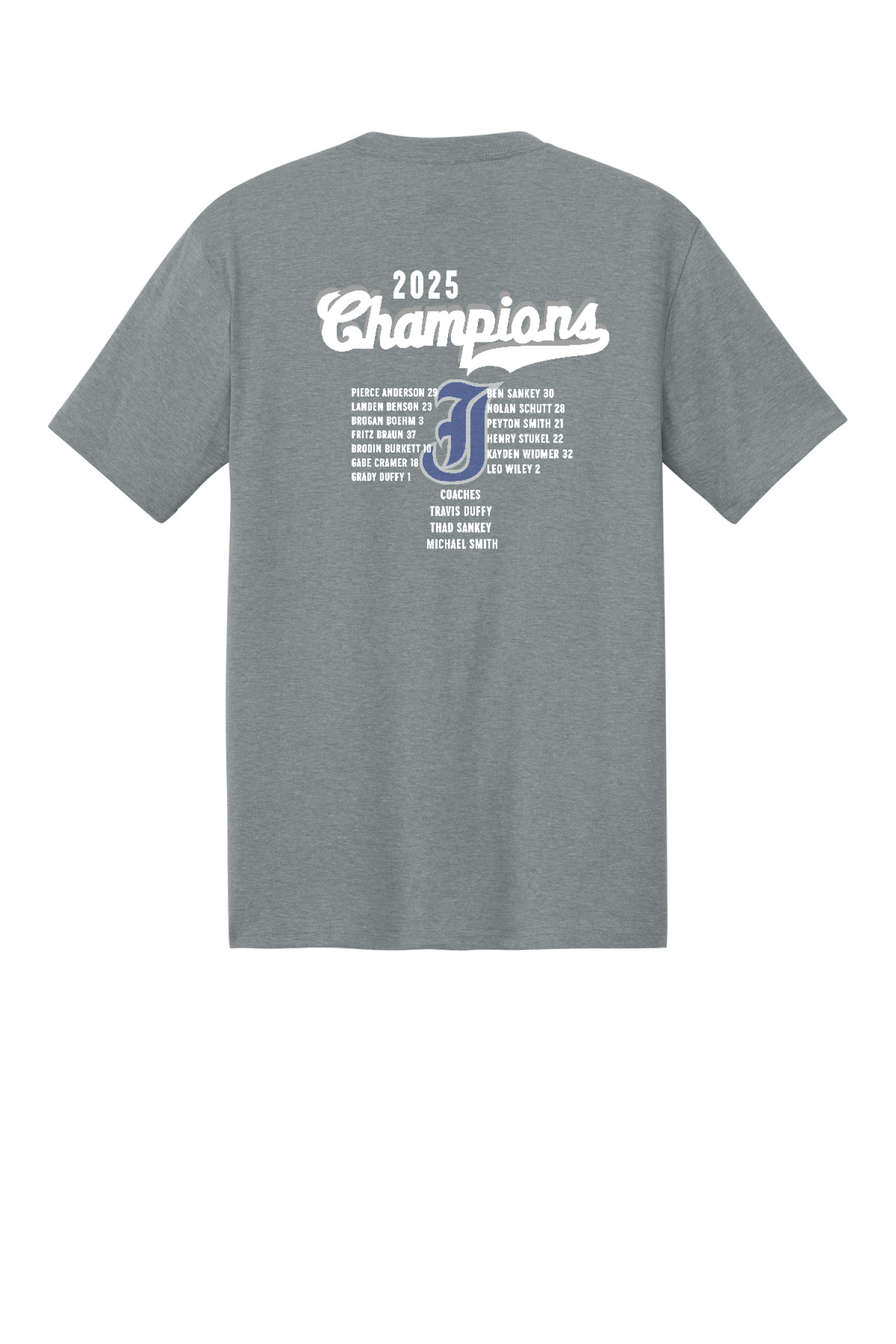 Back Design - Heathered Grey