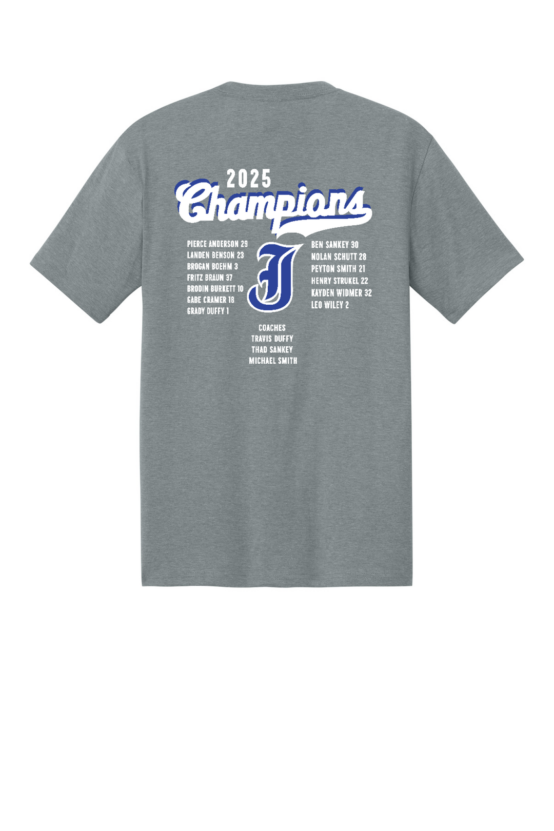 Back Design - Heathered Grey