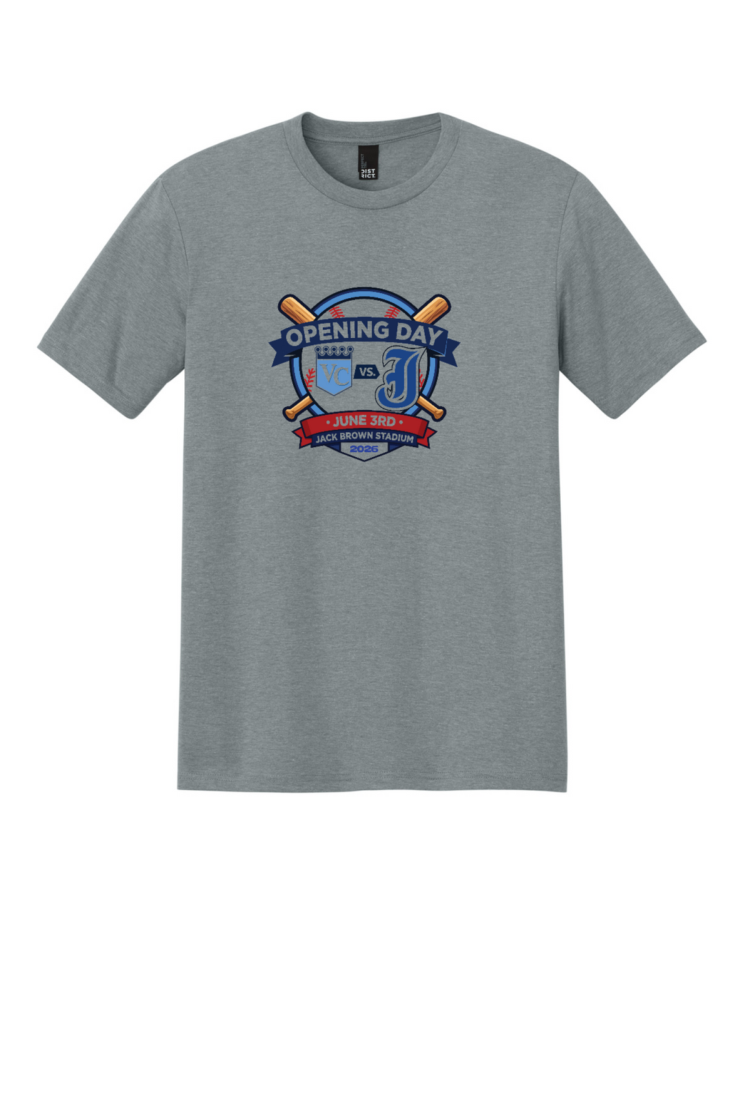 Front Design - Heathered Grey