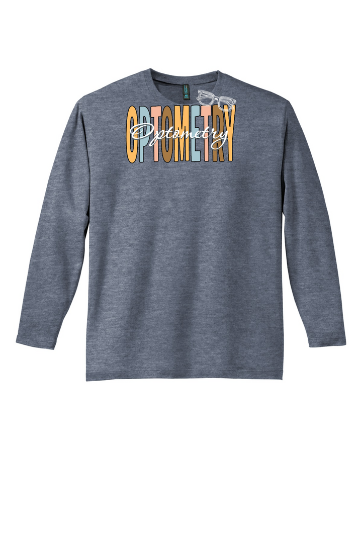 Front Design - Heathered Navy