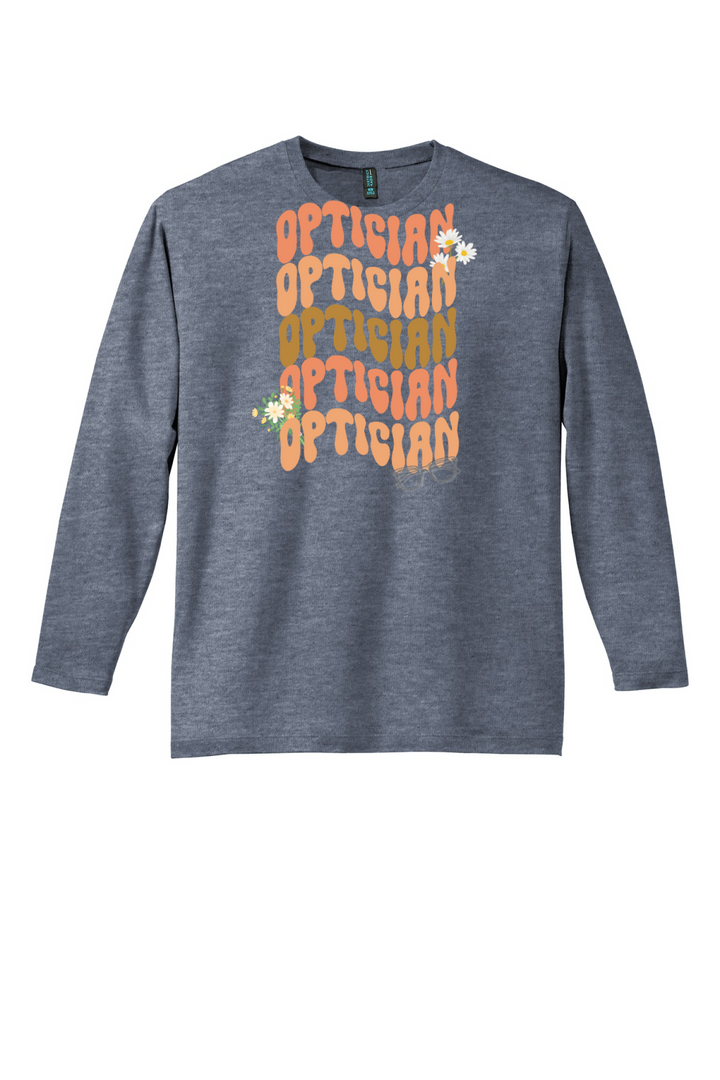 Front Design - Heathered Navy