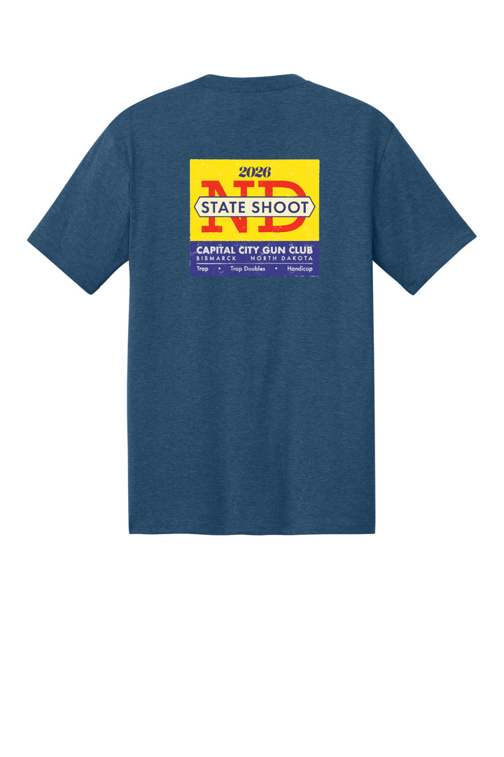 Back Design - Heathered Neptune Blue