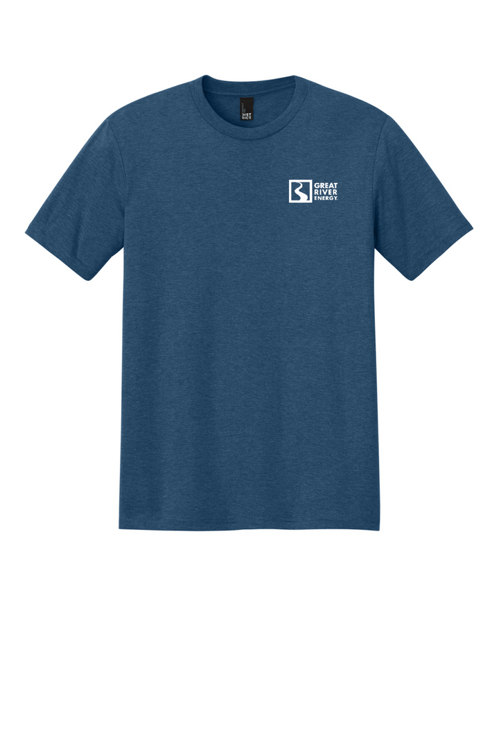 Front Design - Heathered Neptune Blue