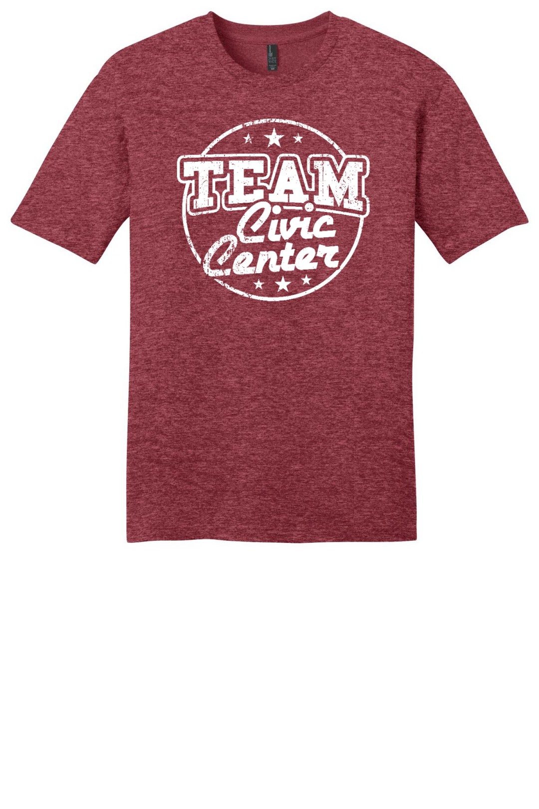 Front Design - Heathered Red