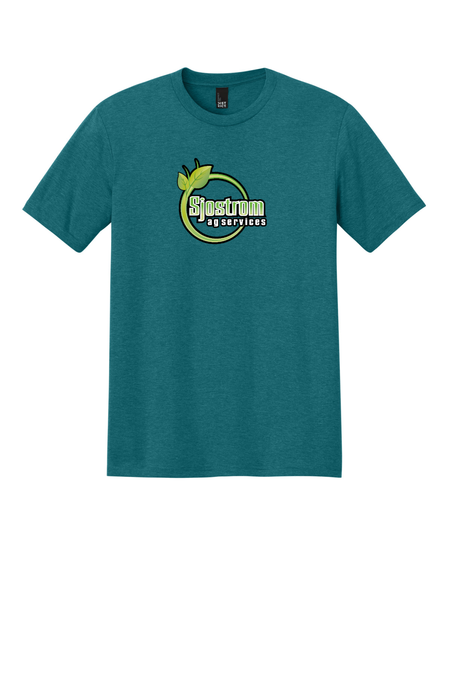 Front Design - Heathered Teal
