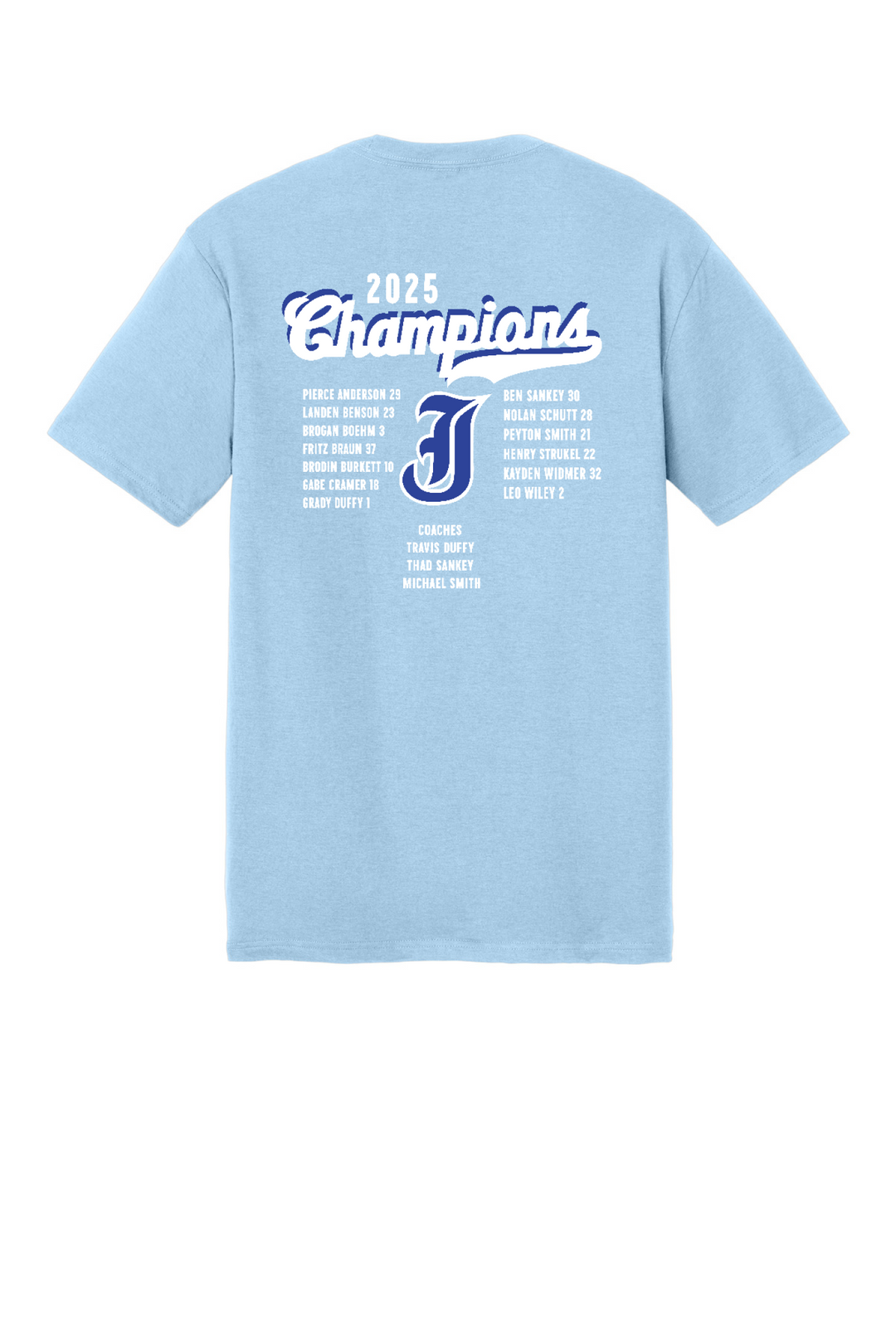 Back Design - Ice Blue