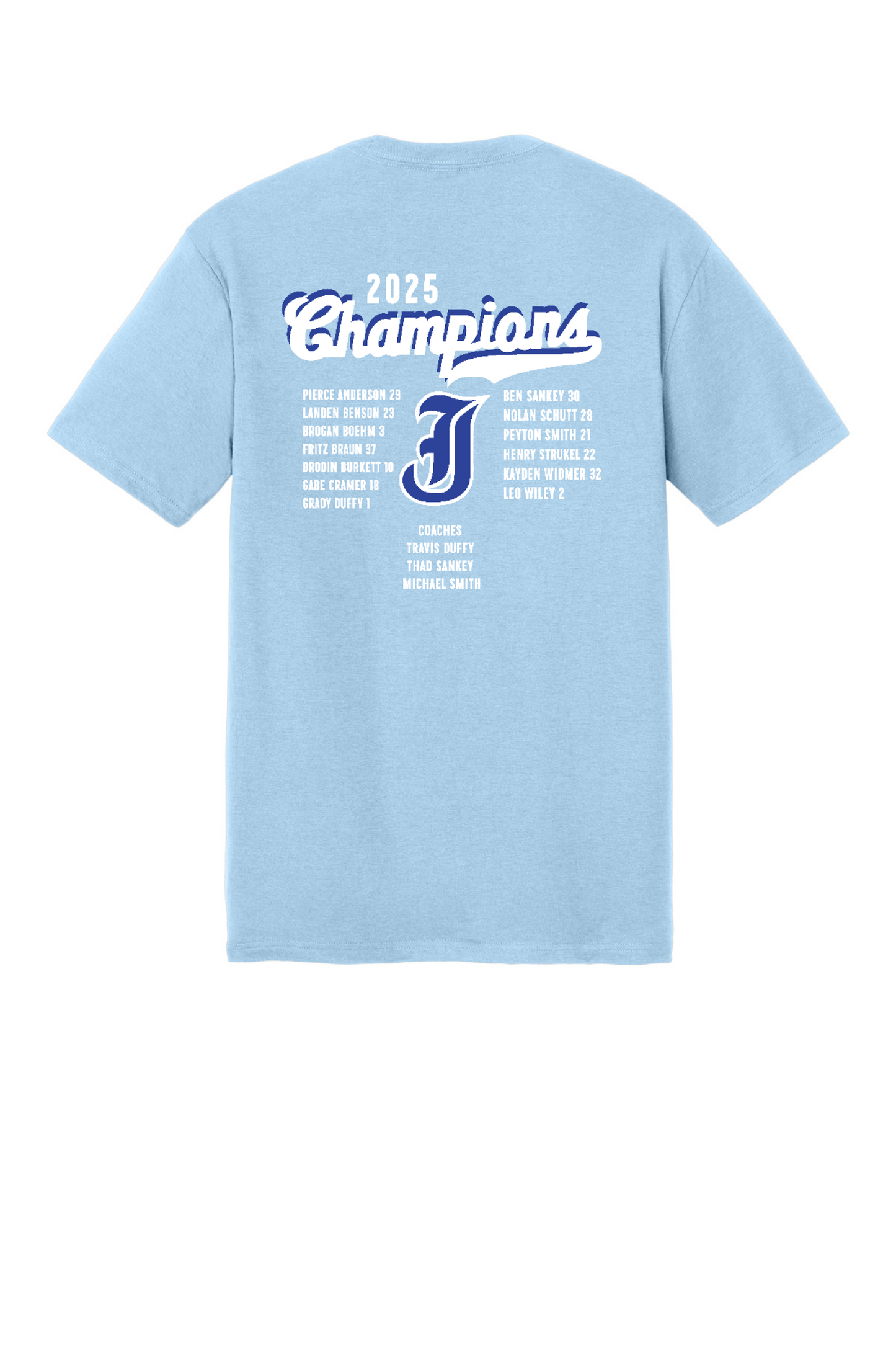 Back Design - Ice Blue