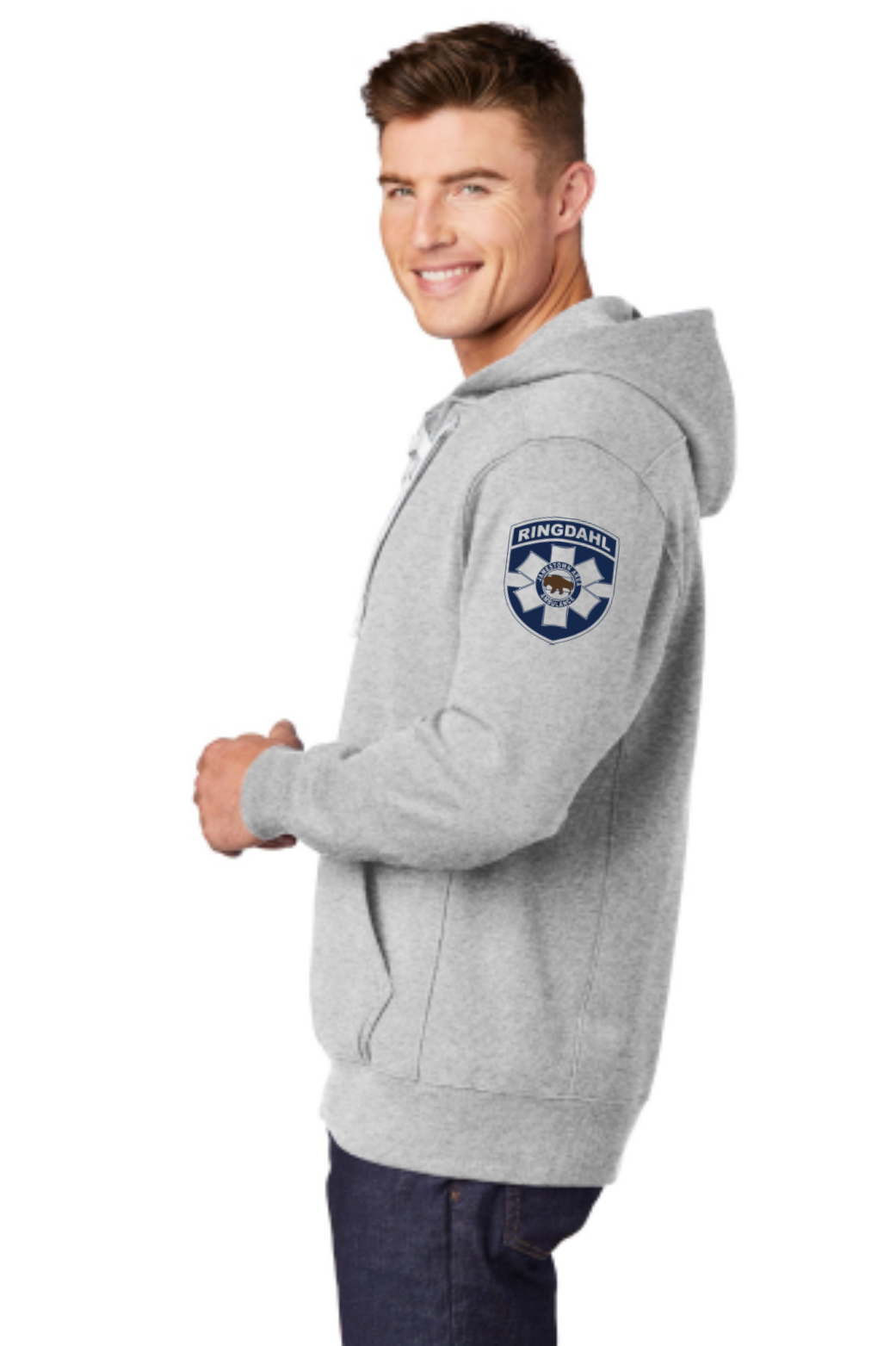 Athletic Hthr - sleeveleft