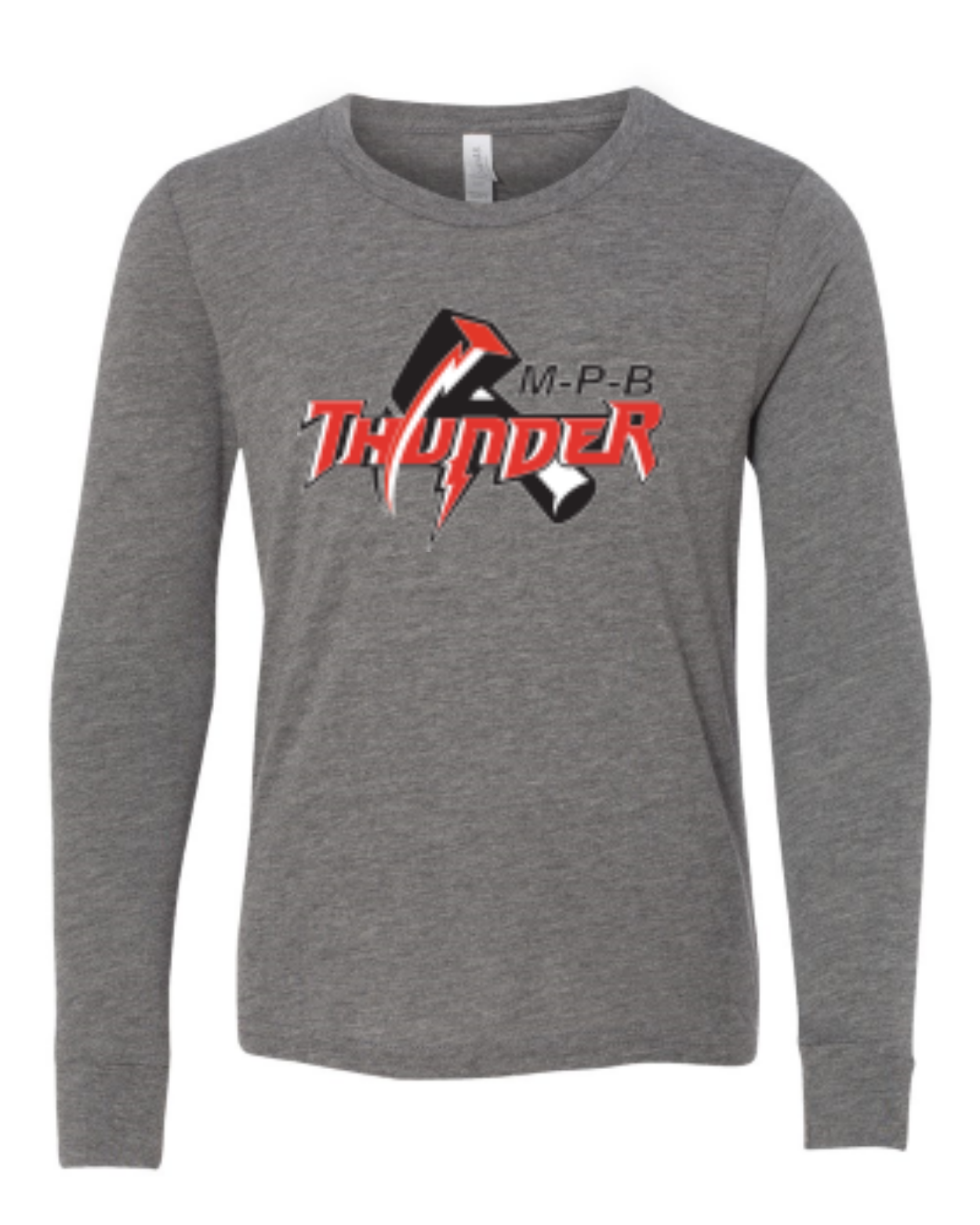 Grey Triblend - front