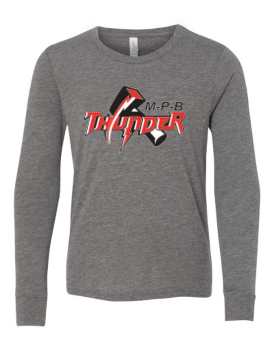 Grey Triblend - front