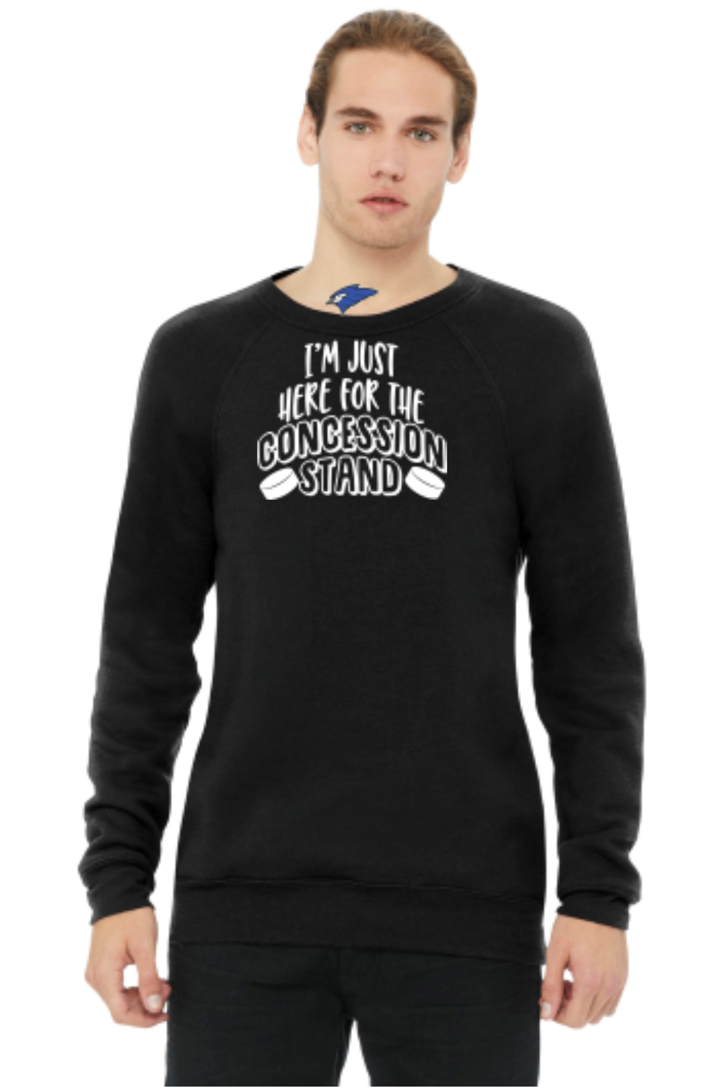 Blk Poly-Cttn - front