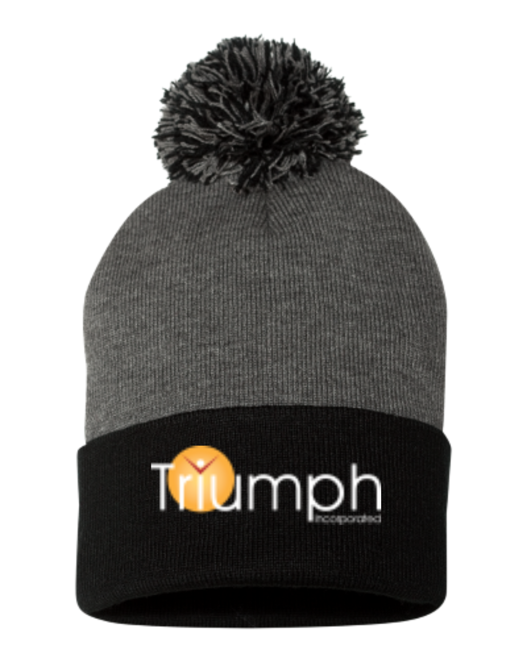 Dark Heather Grey Black - front