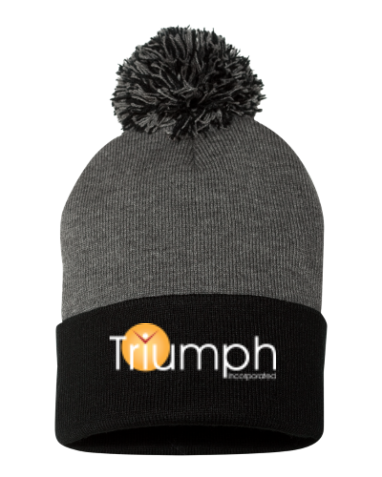 Dark Heather Grey Black - front