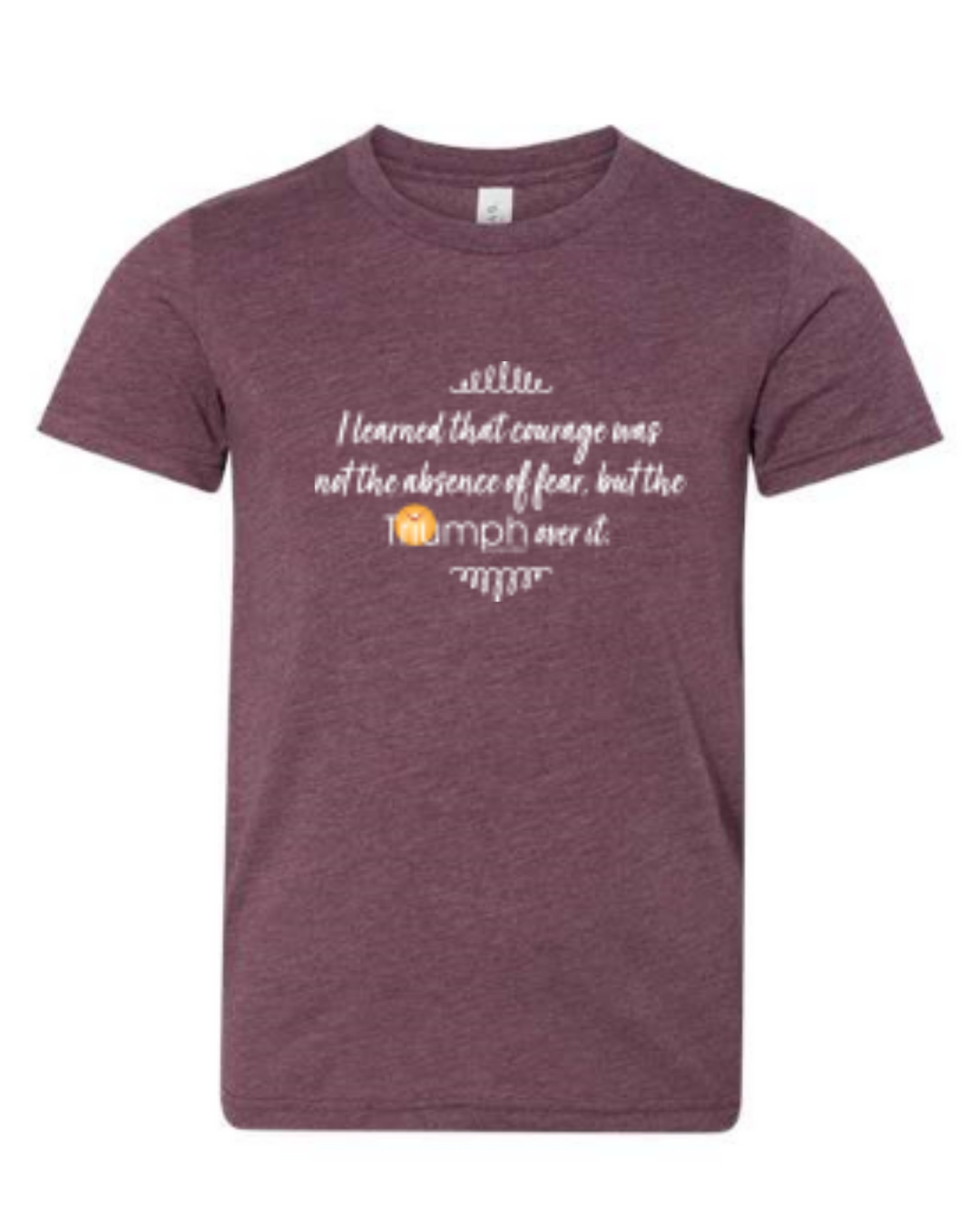 Heather Maroon - front