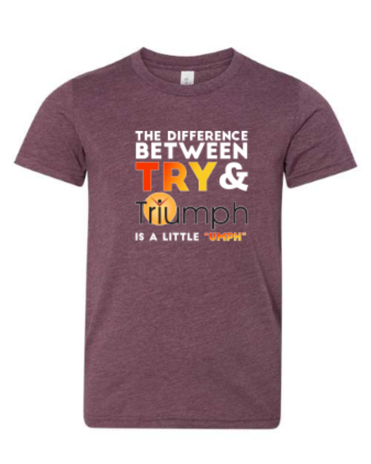 Heather Maroon - front