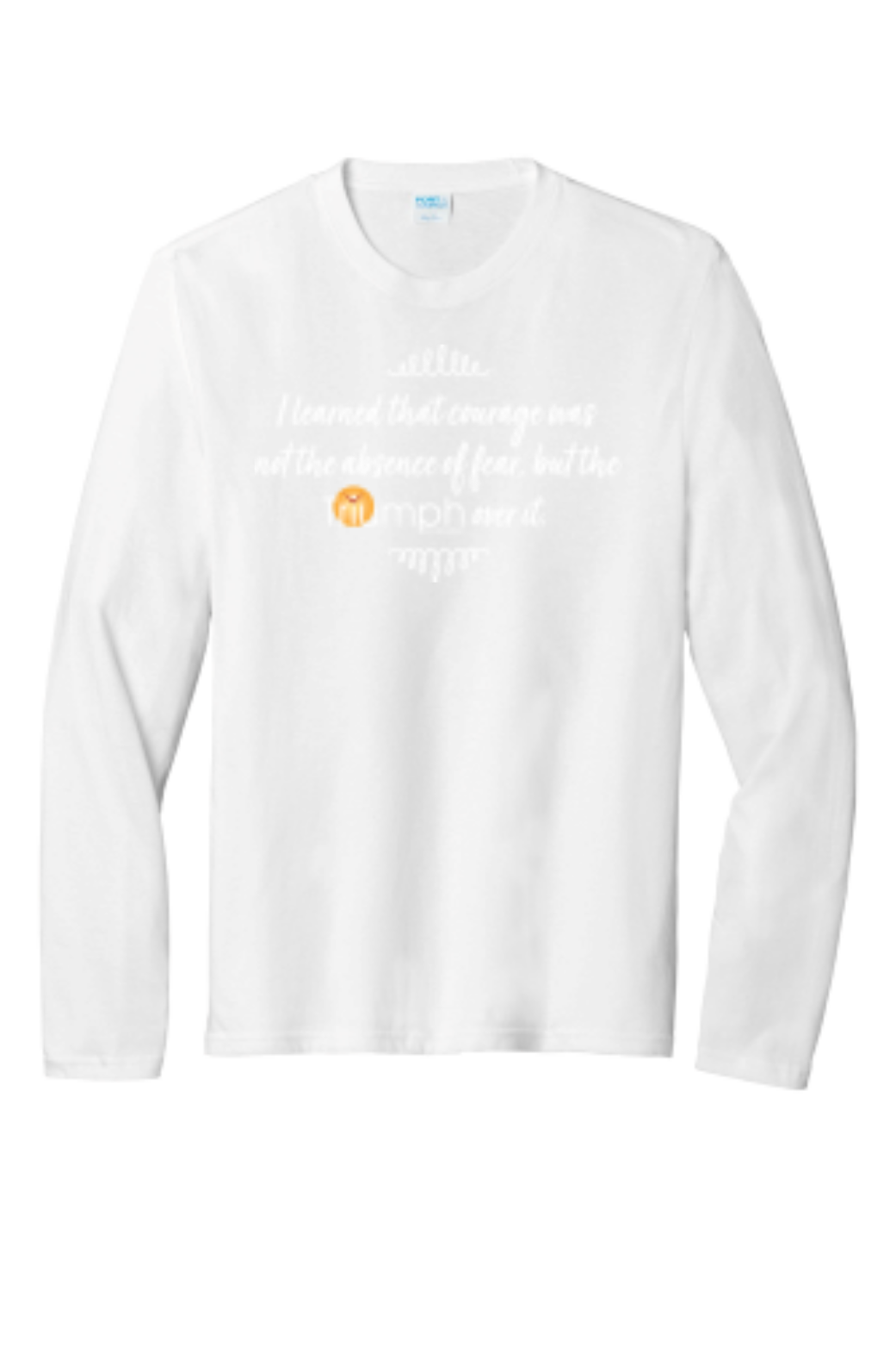 White - front