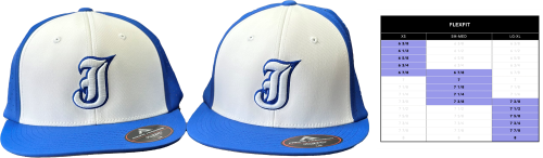 royal/white - front