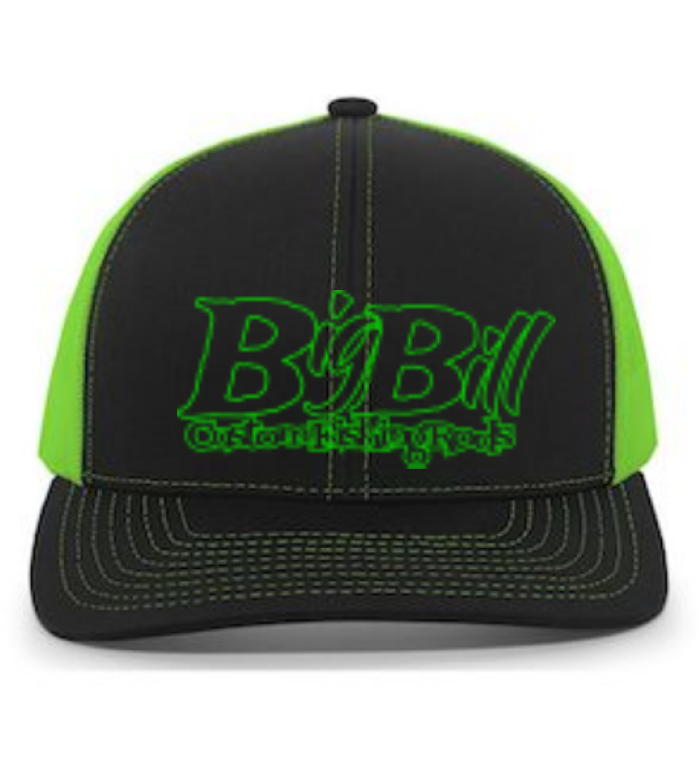 BLACK NEON GREEN BLACK - front