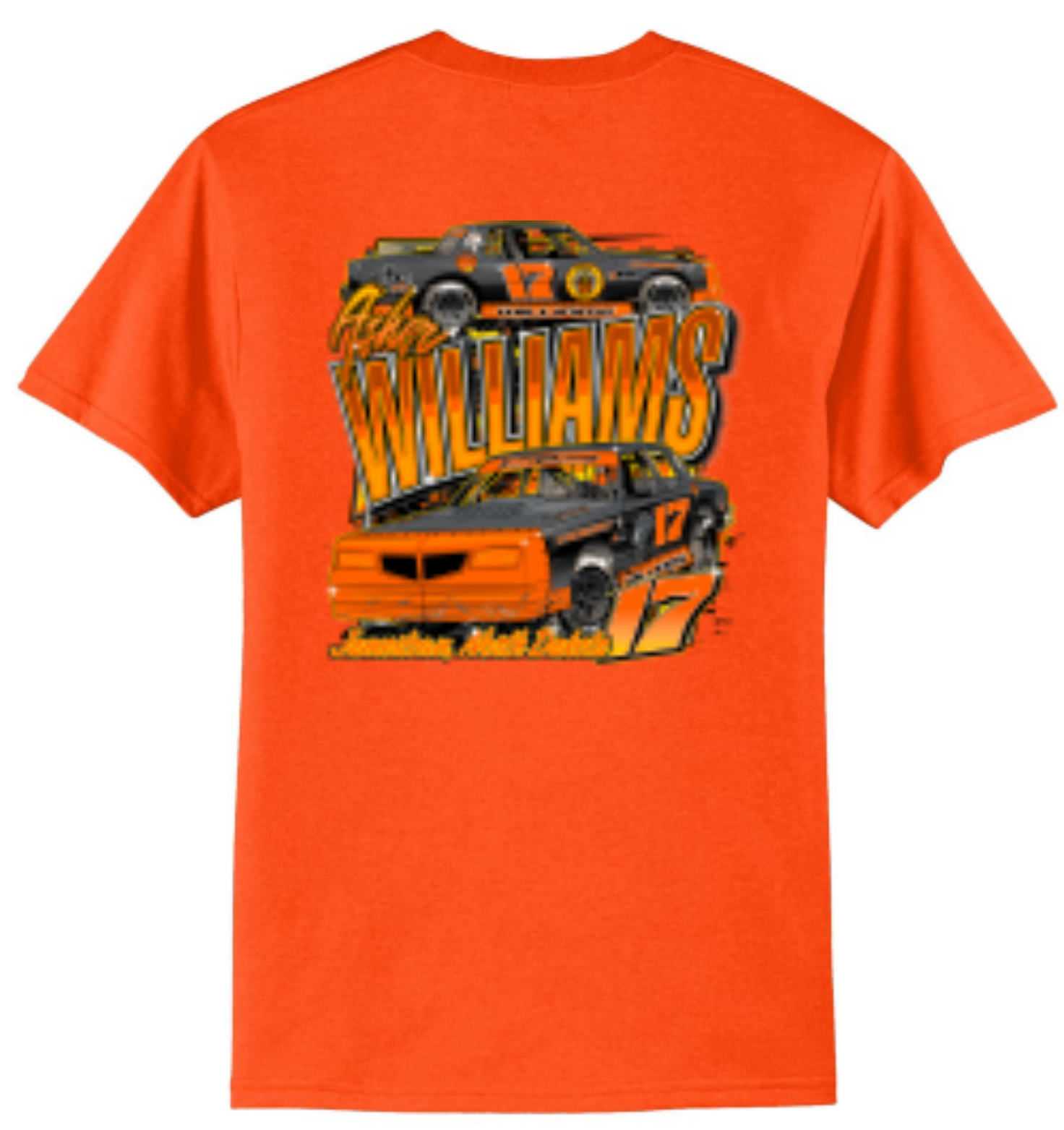 Safety Orange - back