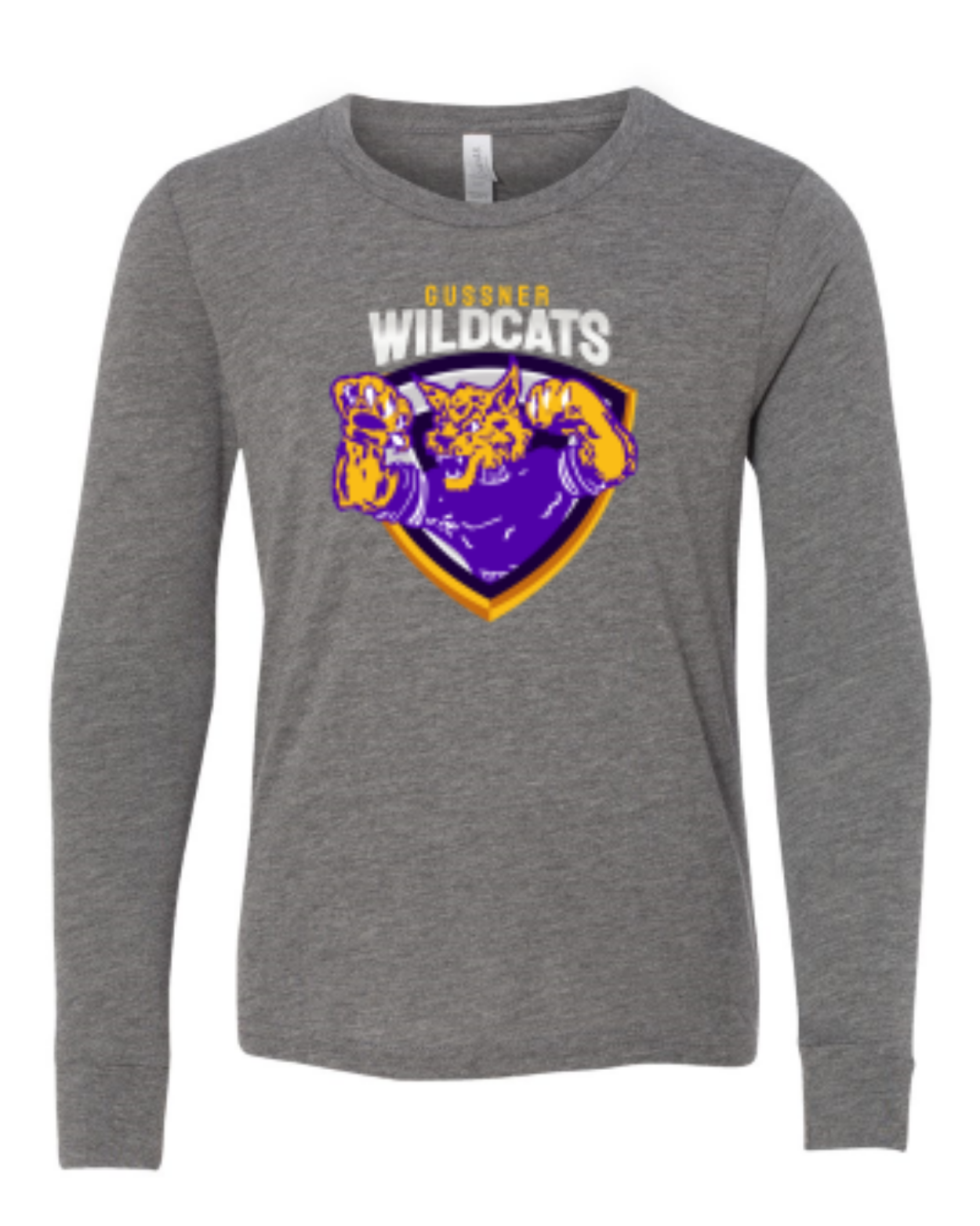 Grey Triblend - front