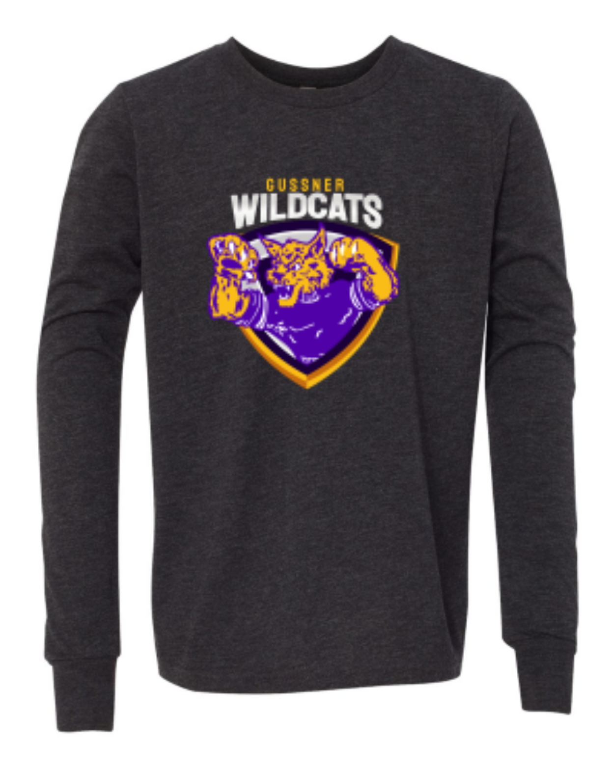 Charcoal-Black Triblend - front