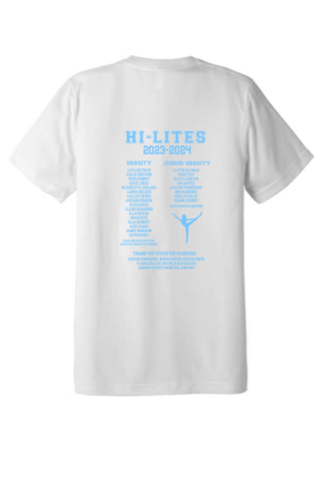 Solid White TB - back