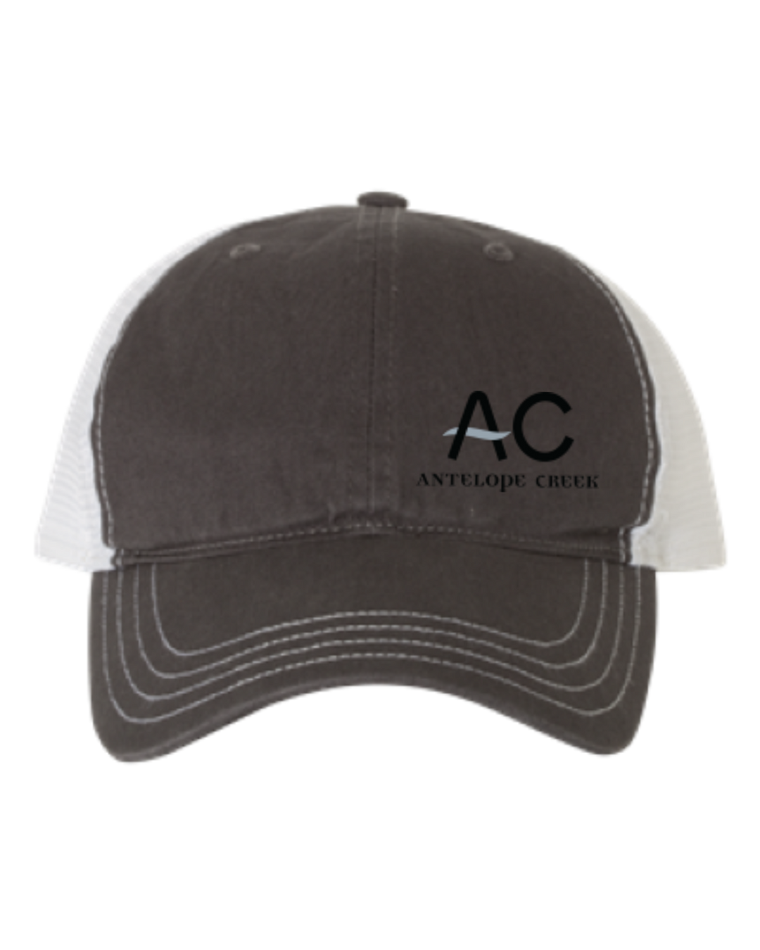 Charcoal White - front