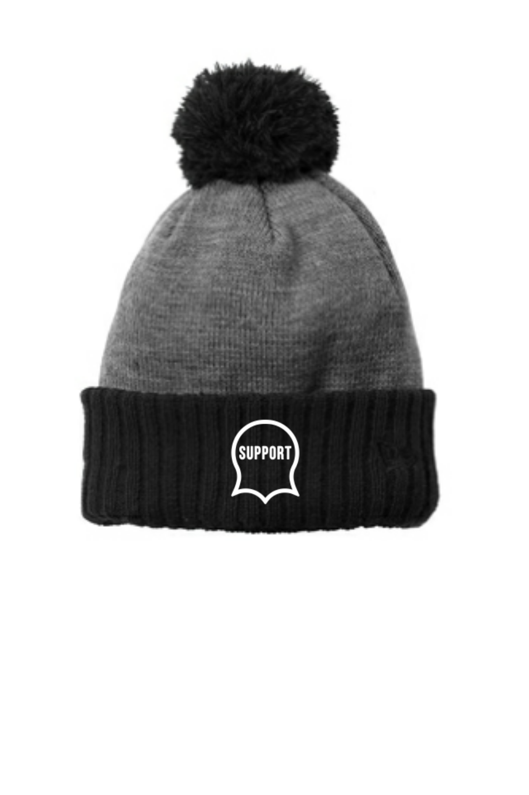 Black/Heather Grey - front