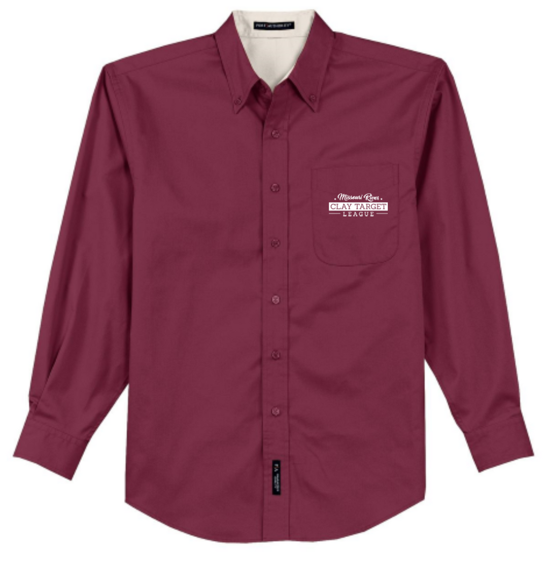 Burgundy Lt St - front