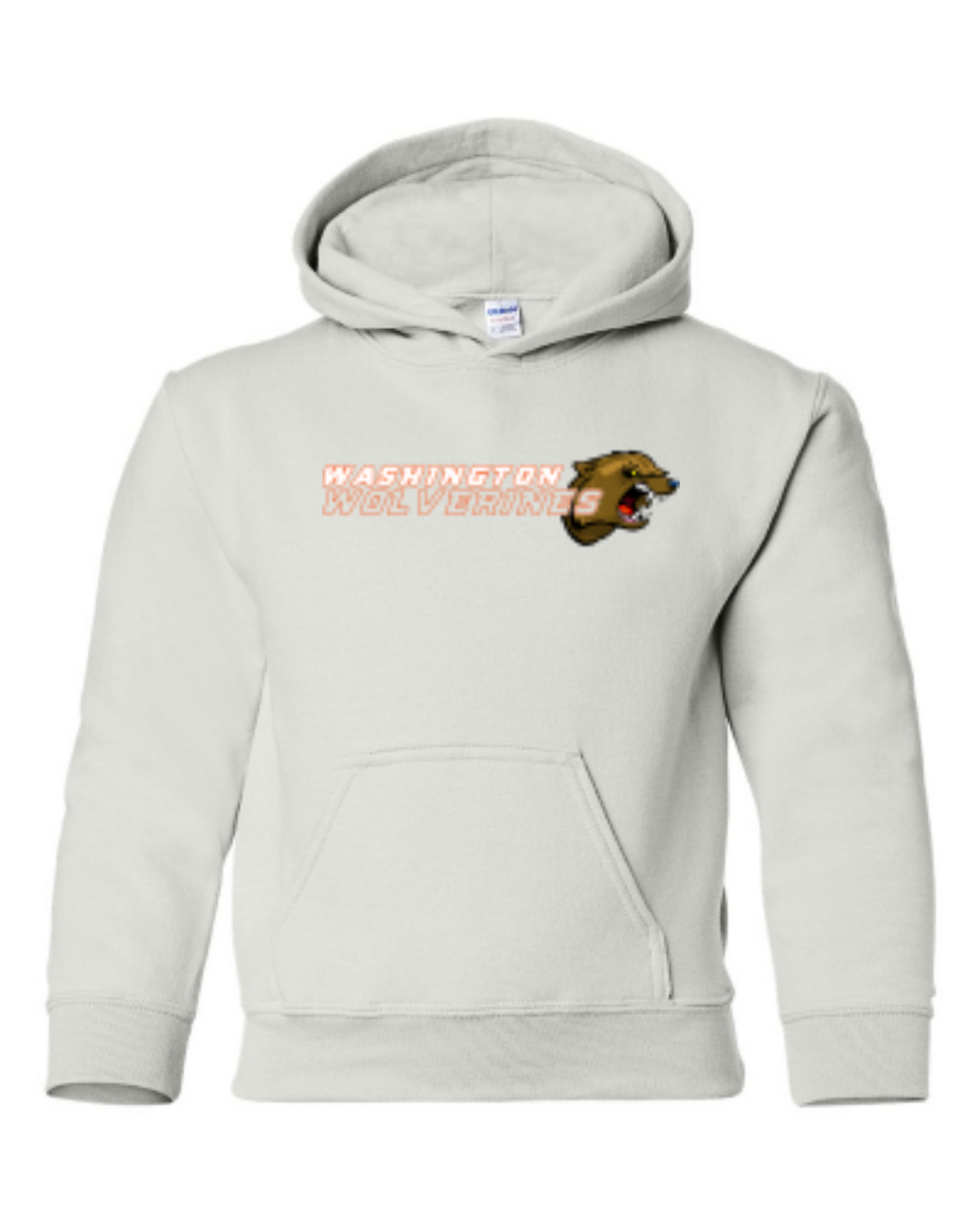 White - front