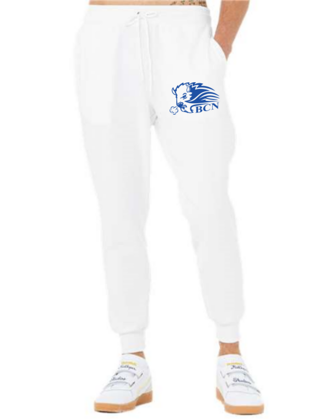 White - front