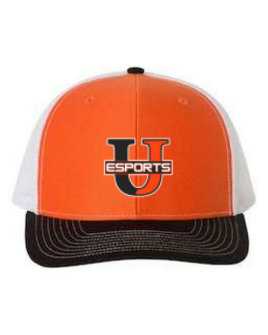 Orange White Black - front