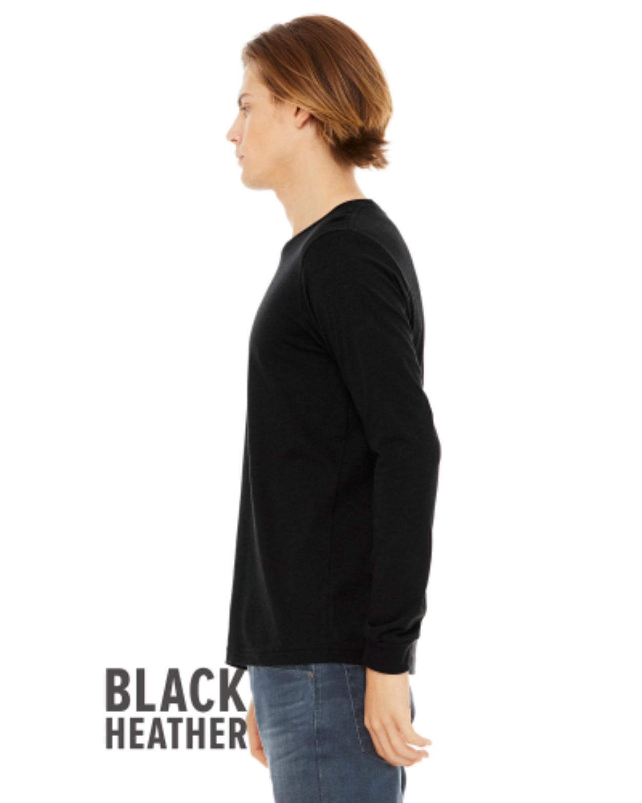 BLACK HEATHER - sleeveright