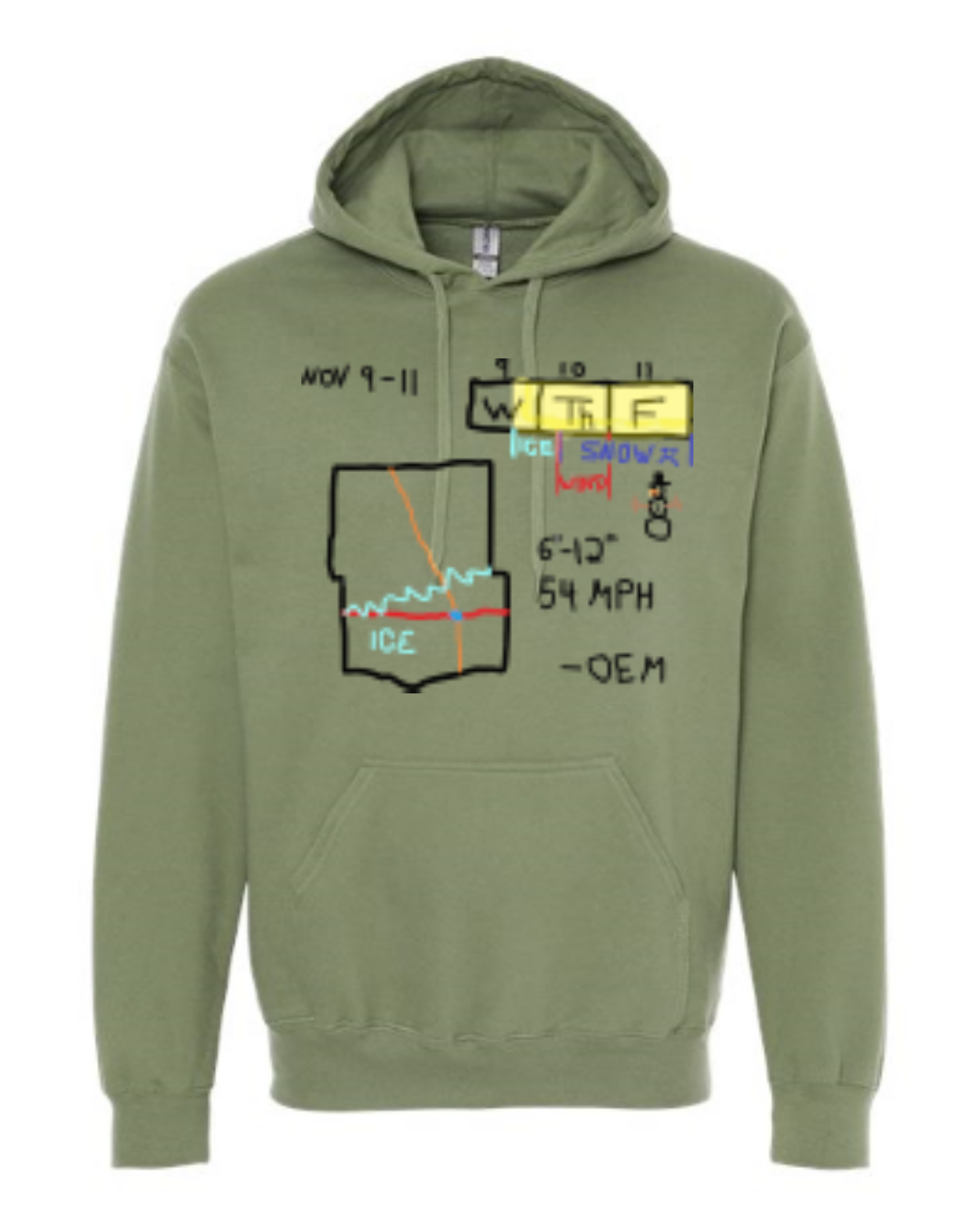 Military Green - front