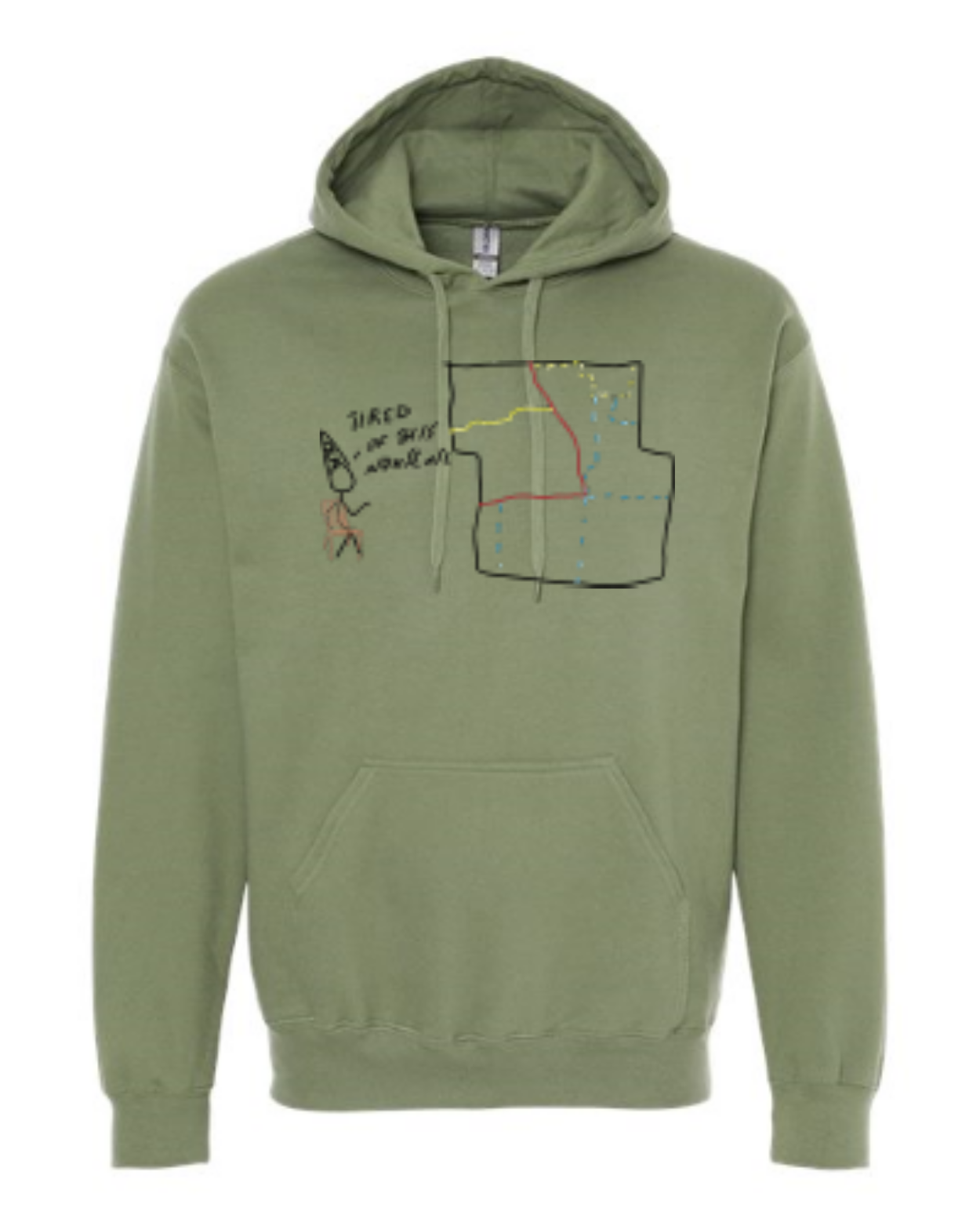 Military Green - front