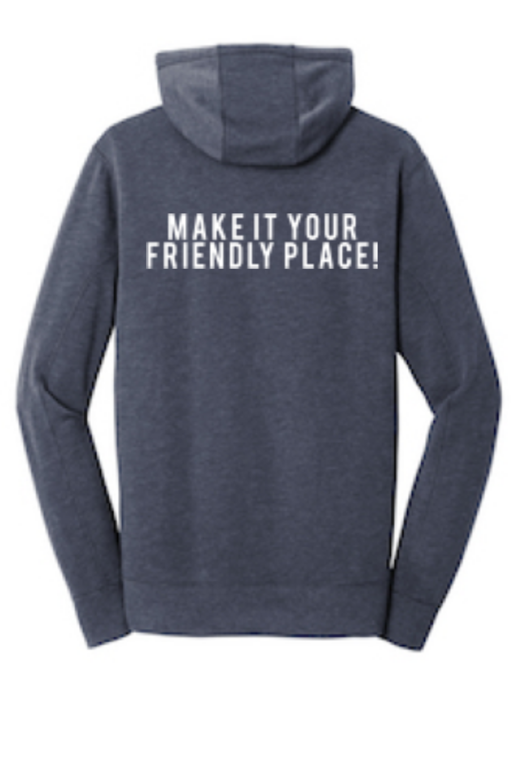 True Navy Hthr - back