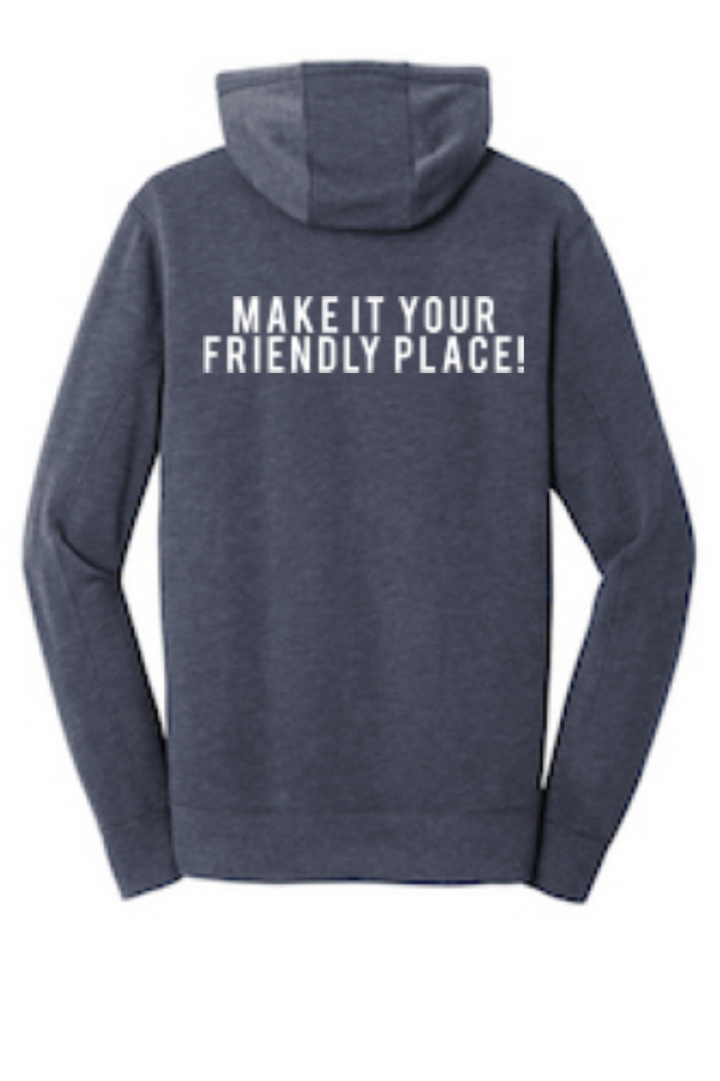 True Navy Hthr - back