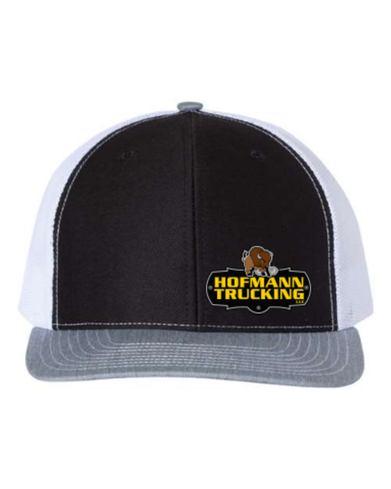 Black White Heather Grey - front