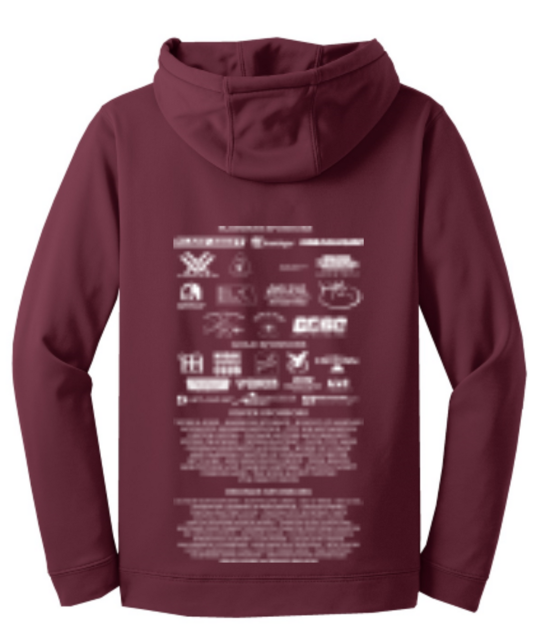 Maroon - back
