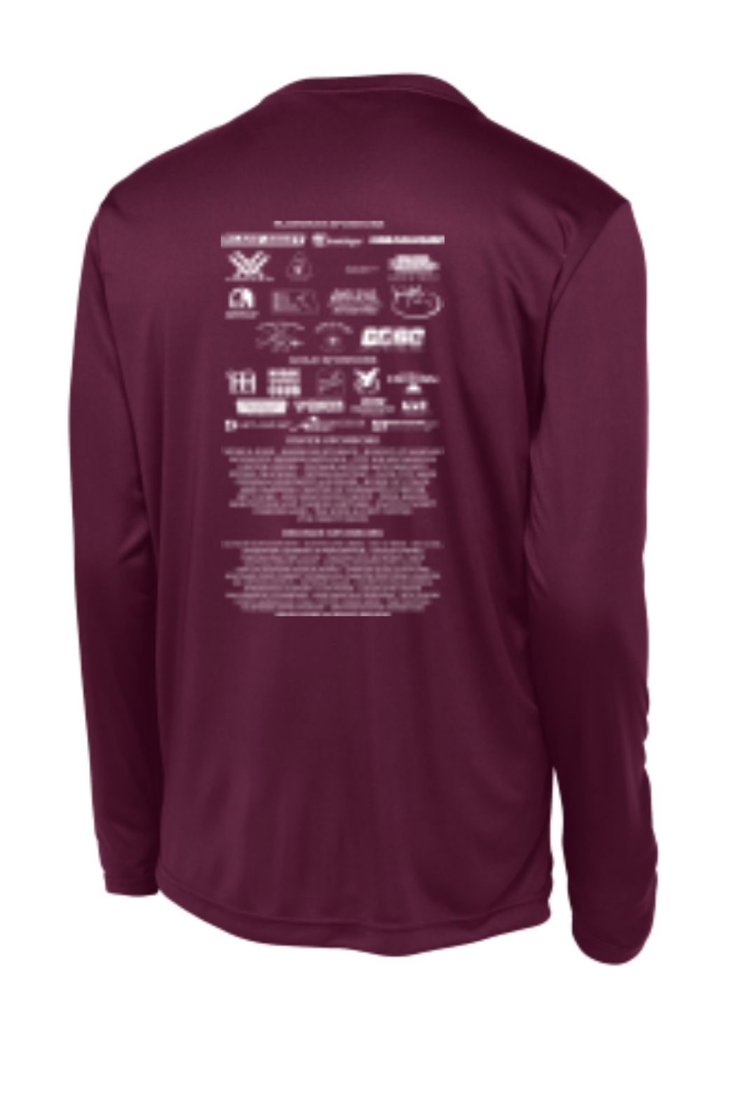 Maroon - back