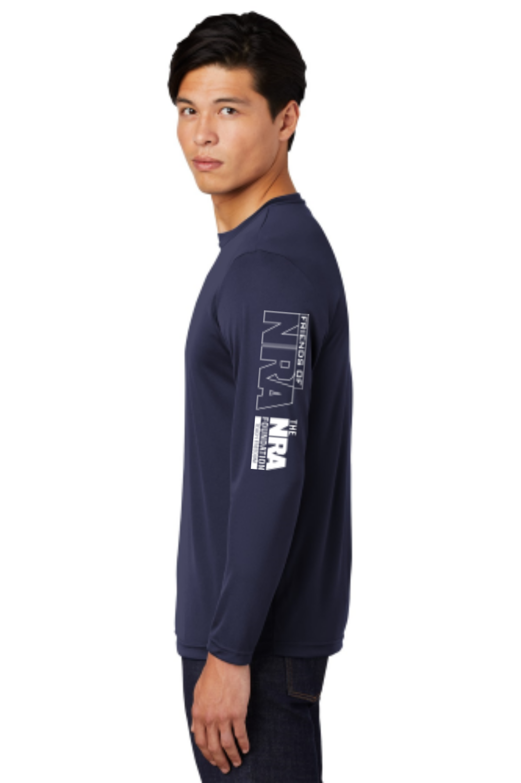 True Navy - sleeveleft