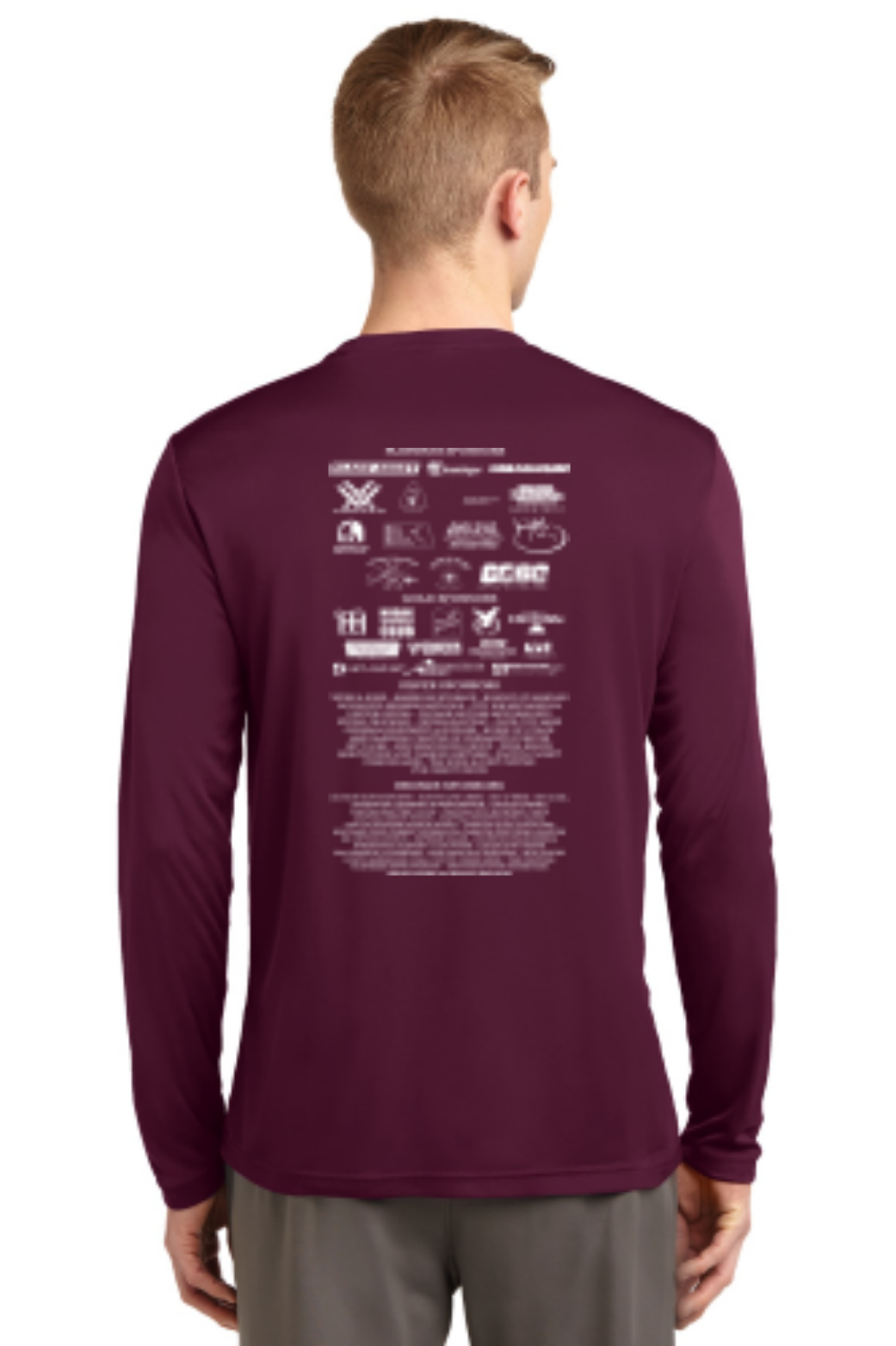Maroon - back