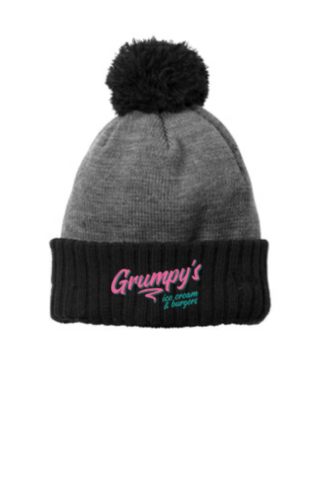 Black/Heather Grey - front