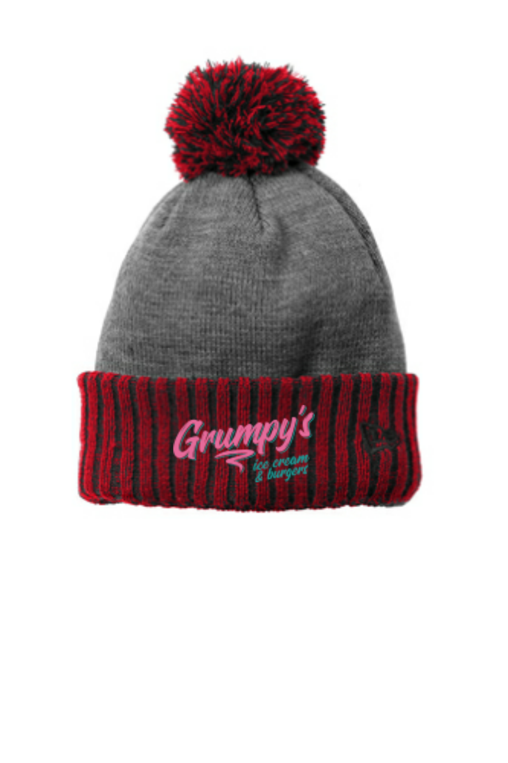 Scarlet/Heather Grey - front