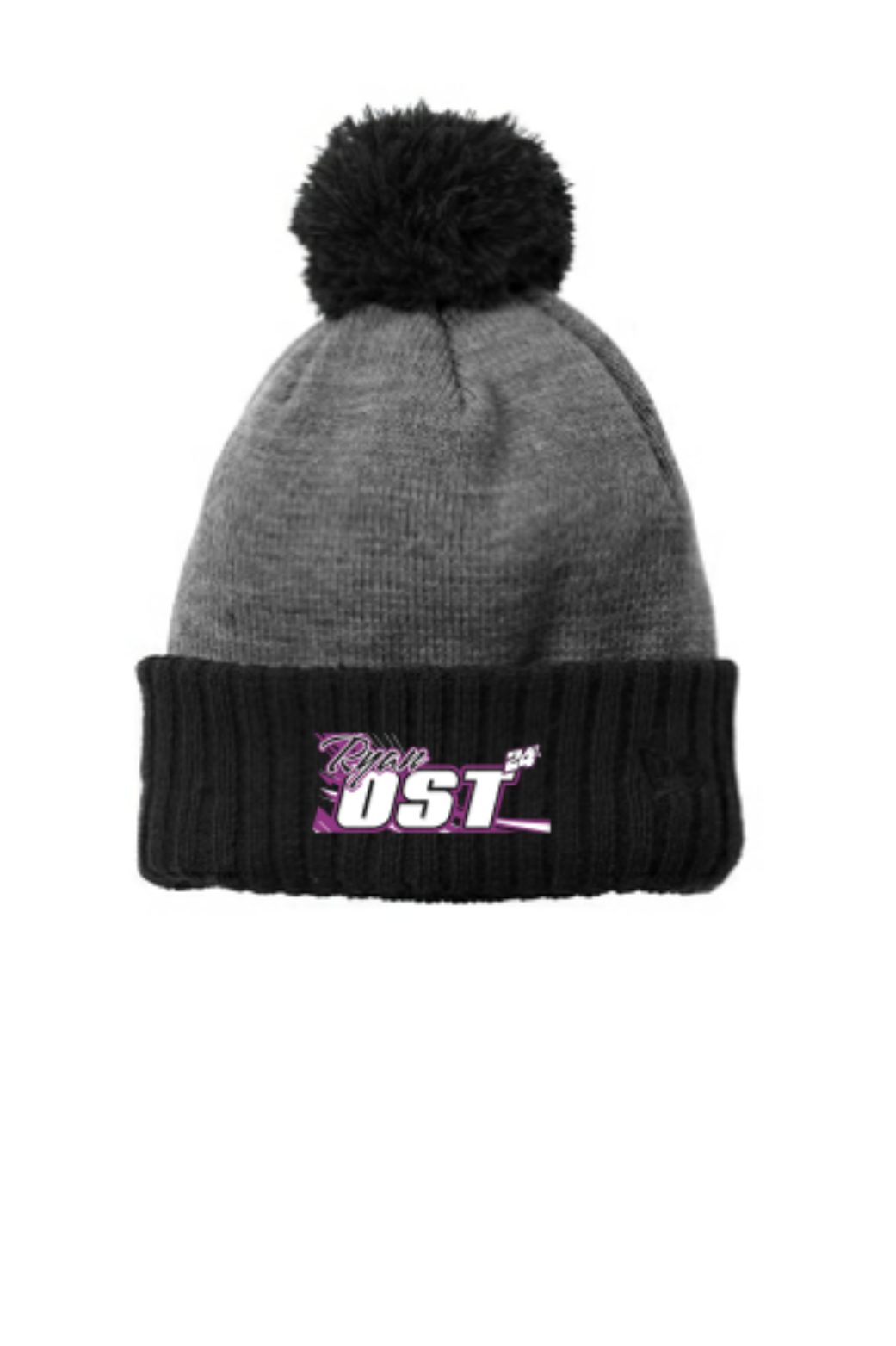 Black/Heather Grey - front